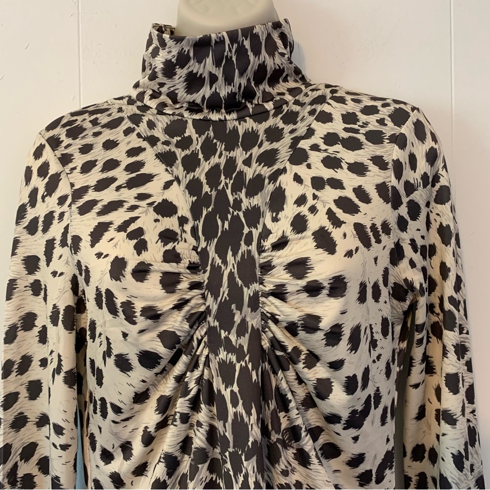 Sea New York black and cream front Gathered, back zip top size S - Picture 2 of 7